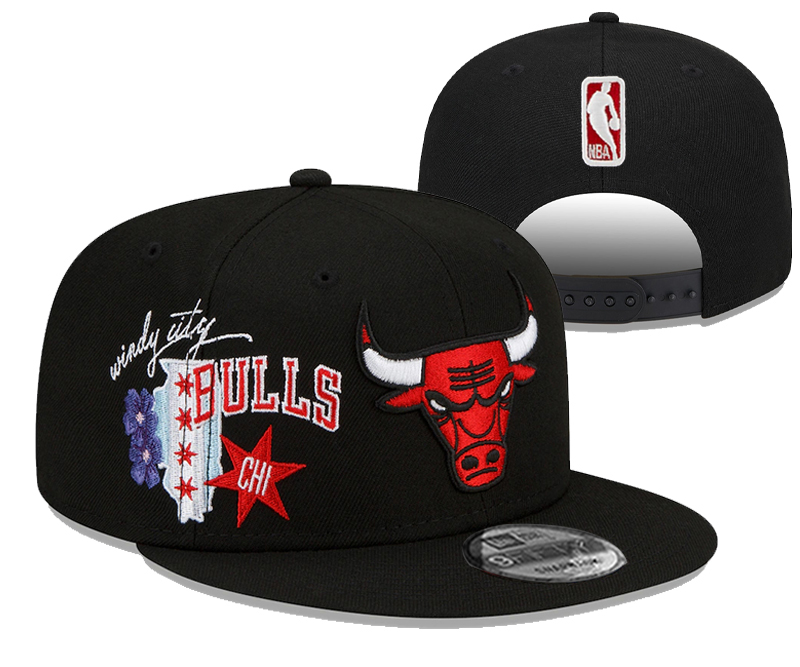 Chicago Bulls 2025 Stitched Snapback Hats 025 Chicago Bulls 2025 Stitched Snapback Hats 025